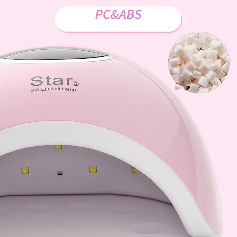 

72W 33 LEDs Nail Dryer Light Smart Sensing UV Gel Nails Polish Lamp Curing Manicure Machine HS11