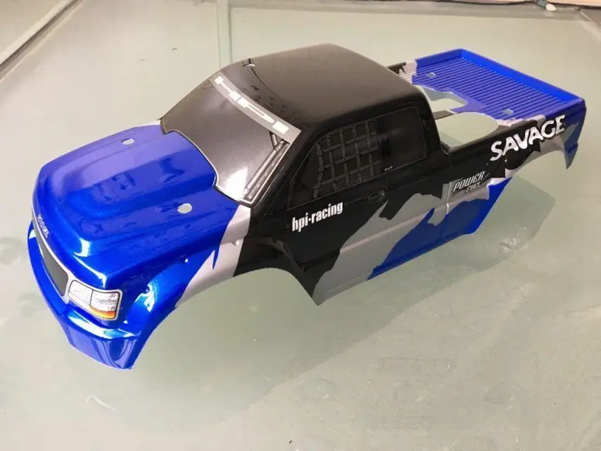 Квадрокоптер Hpi гоночный Savage 1/8 трюги 4WD 4.6XL 5 9 Flux корпус 450 мм|body shell|truck bodyhpi savage flux |