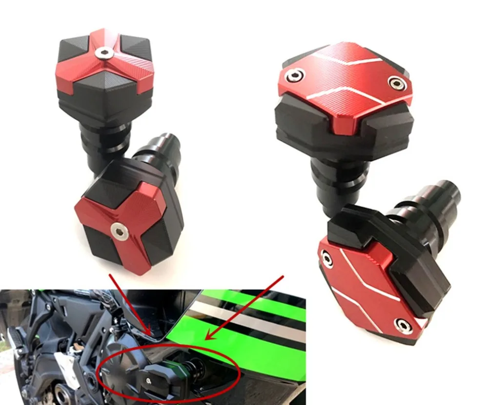 

Motorcycle Schroef Crash Pad Protector Frame Slider Cover Falling Protector Guard for HONDA CBR125 CB400 GROM CBR250R CBR300R F