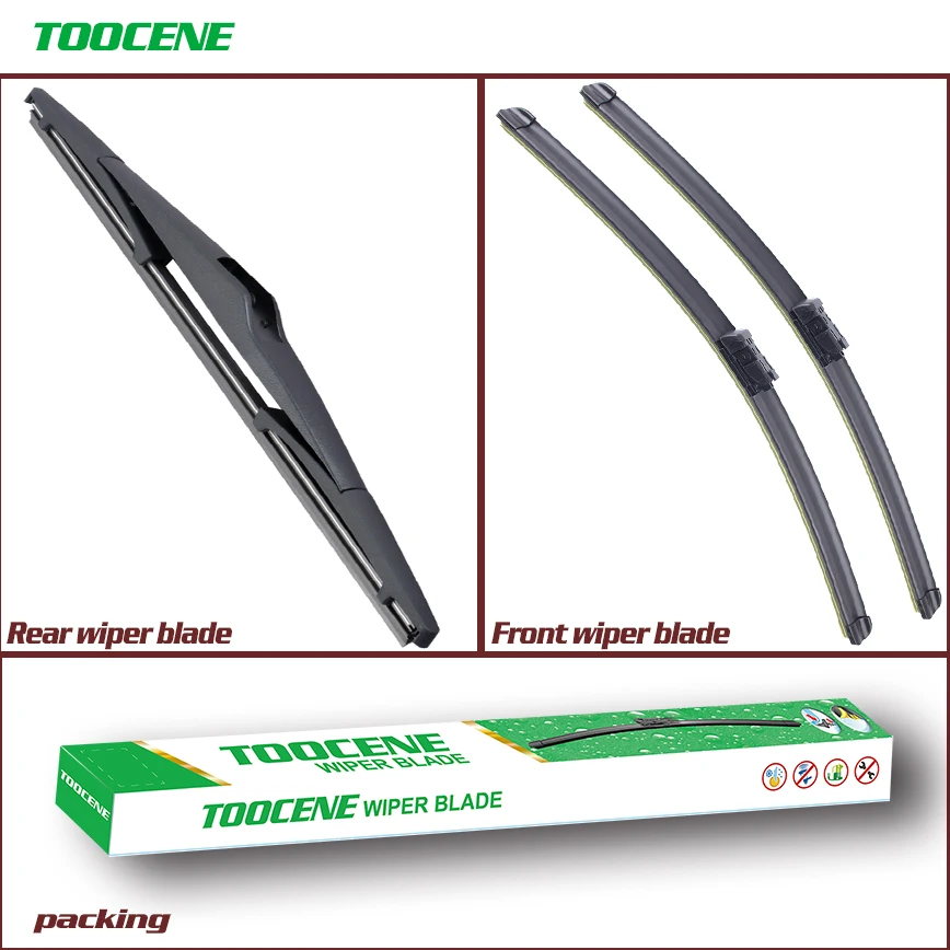 Front Rear Wiper Blades Set For Kia Ceed 2006-2009 Windshield Windscreen wiper For Hyundai I30 2007-2010 24\ Front Rear Wiper Blades Set For Kia Ceed 2006-2009 Windshield Windscreen wiper For Hyundai I30 2007-2010 24\
