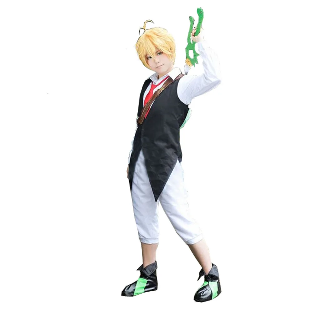 Косплей костюм мелиодас из аниме Семь смертных грехов полный комплект любого