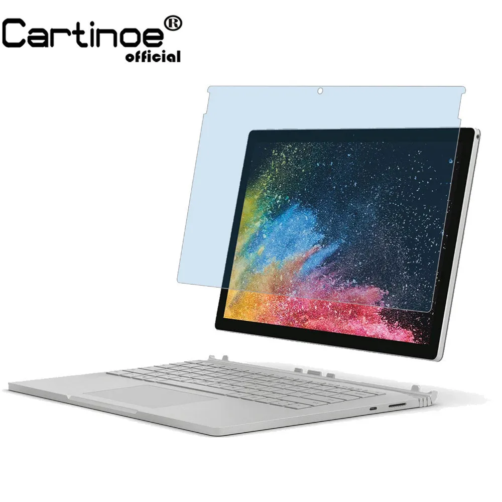 

Cartinoe Screen Protector For Microsoft Surface Book 2 2018 15 Inch Laptop, Anti Blue Light Lcd Screen Guard Film (2pcs)