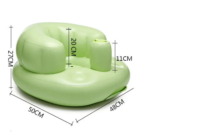 Детское надувное кресло для кормления для малышей встроенный воздушный насос обучающий стул детский портативный диван ванная детское
