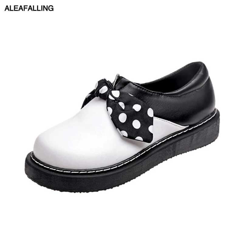 

Aleafalling Soft Cute Boots Woman Shoes Cute Flat Butterfly-knot Mixed Colors Woman Pu Leather Ankle Boots Lace Up Botas WBT217