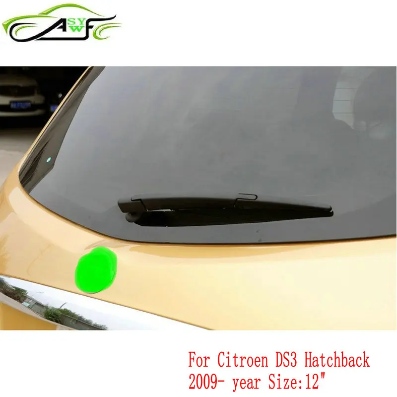 

Car rear wiper blade back window wipers for Citroen DS3 Hatchback ( from 2009 onwards ) 12" Rear Windscreen Wiper