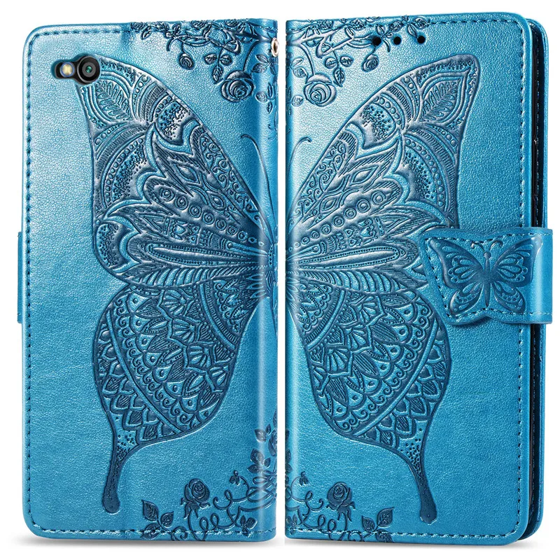 xiaomi leather case design 3D Butterfly Wallet Flip Case For Xiaomi Redmi 8 7A 6A 5 Plus 4A 4X Note 8 8T 5A 4 5 7 6 Pro Go Mi A1 5X A2 8 Lite 7A 8A Cover xiaomi leather case handle Cases For Xiaomi