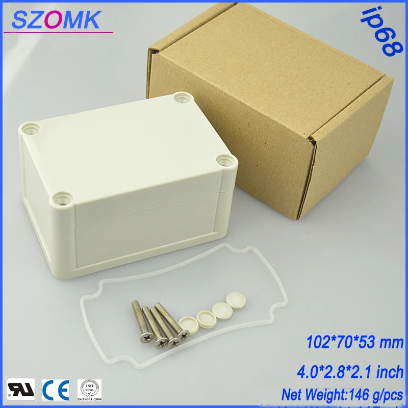 

brand box amplifier enclosure new (4 pcs) 102*70*53mm wholesale electrical junction box plastic waterproof enclosure