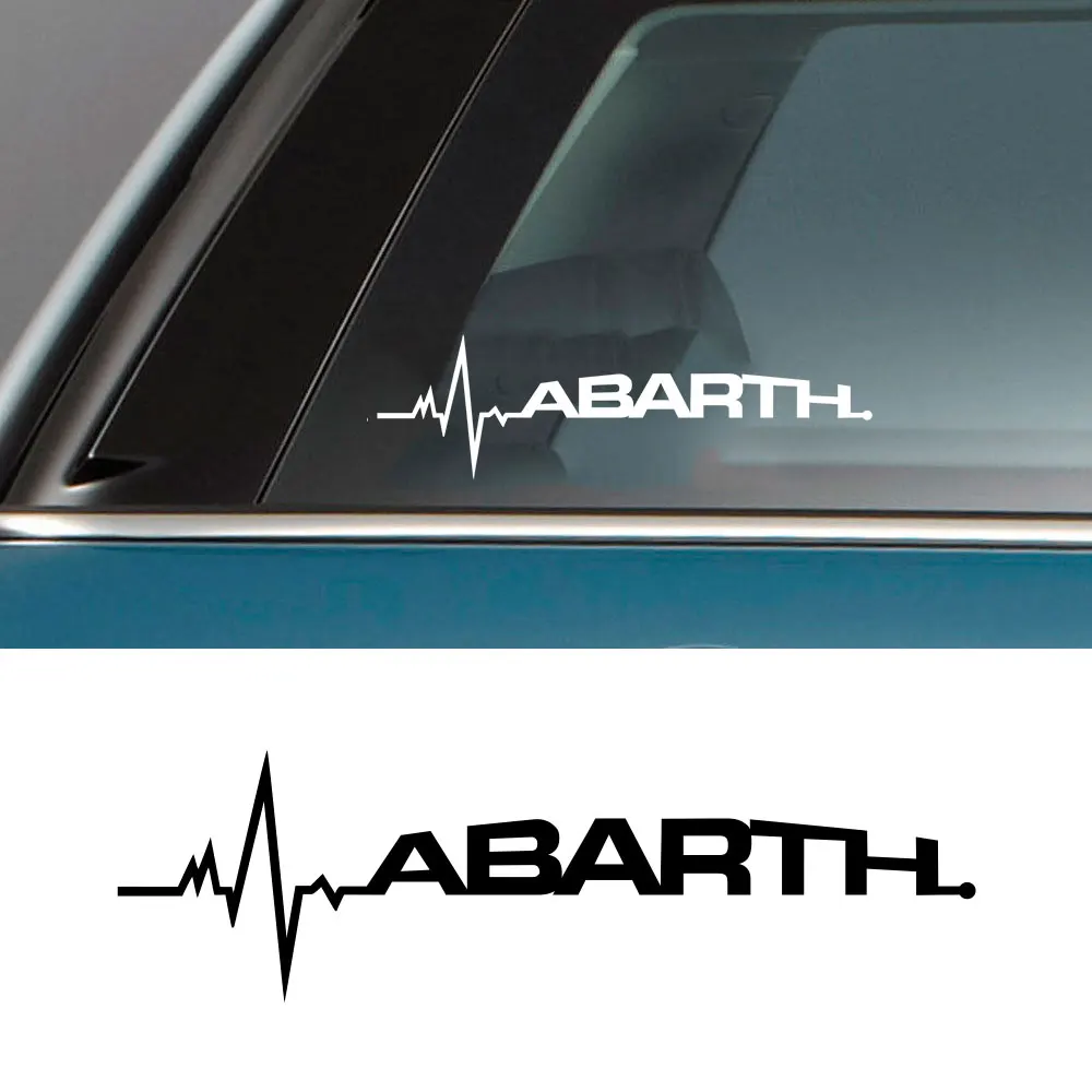 Для fart abarth 500 is in my Blood window наклейки графические для автомобиля T-6058 | Автомобили и