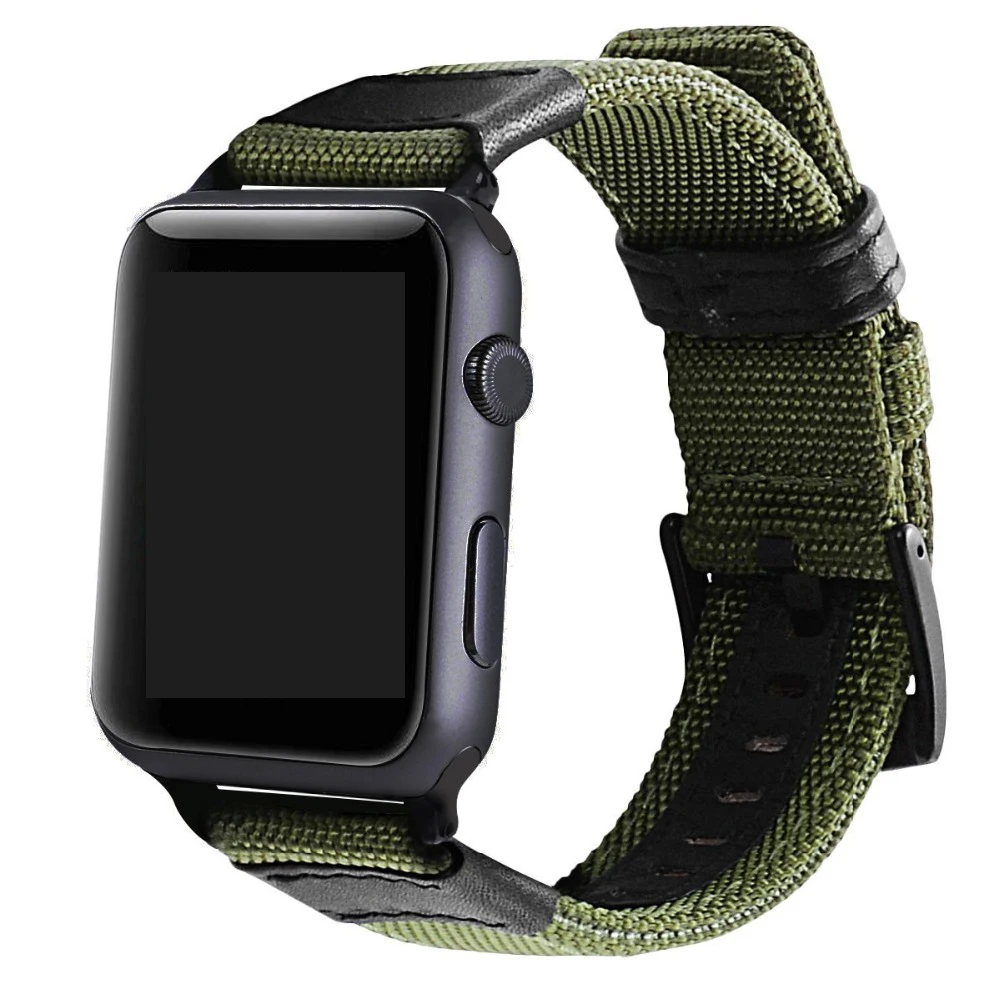 

Sport Nylon Watch Strap for Apple Watch 4 Band 40mm 44mm Band Replacement Bands Strap 38mm 40mm For iWatch 4 3 2 1 Watch Band