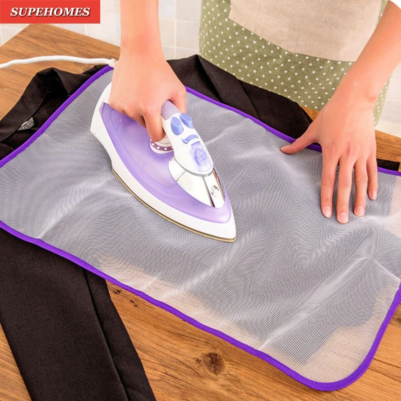 

1PCS 40x60cm Protective Press Mesh Ironing Cloth Guard Protect Delicate Garment Clothes