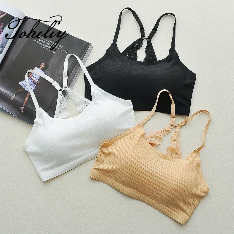 Buy New style Sexy The summer ice silk seamless bra
