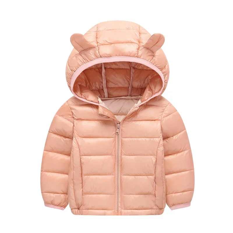 COOTELILI Winter Jackets for Boys Warm Coat Kids Clothes Snowsuit Cute Ear Outerwear For Girls Children Clothing Baby Parkas  (6)