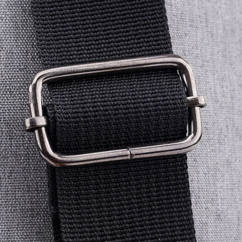 Men USB Charging Backpack Travel Anti Theft Canvas Chest Bag Women Headphone Hole Teenager Casual Bags Sac A Dos Homme BP0220 (22)