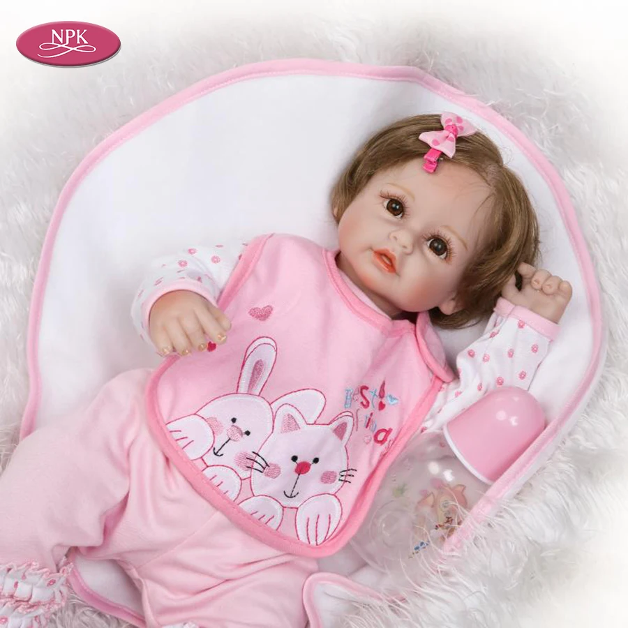 Lifelike Reborn Baby Doll Girl Pinke princess Doll  (2)