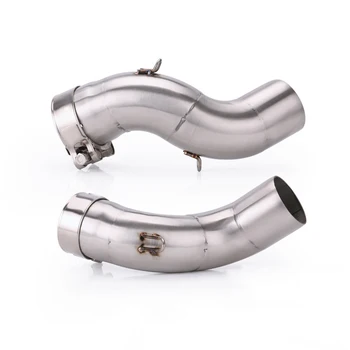 Z900 Exhaust Pipe Motorcycle Mid Link Pipe for Kawasaki Ninja 900 Slip On 51 mm Rear Escape Reserve Catalyst Modified Install - - Racext 6