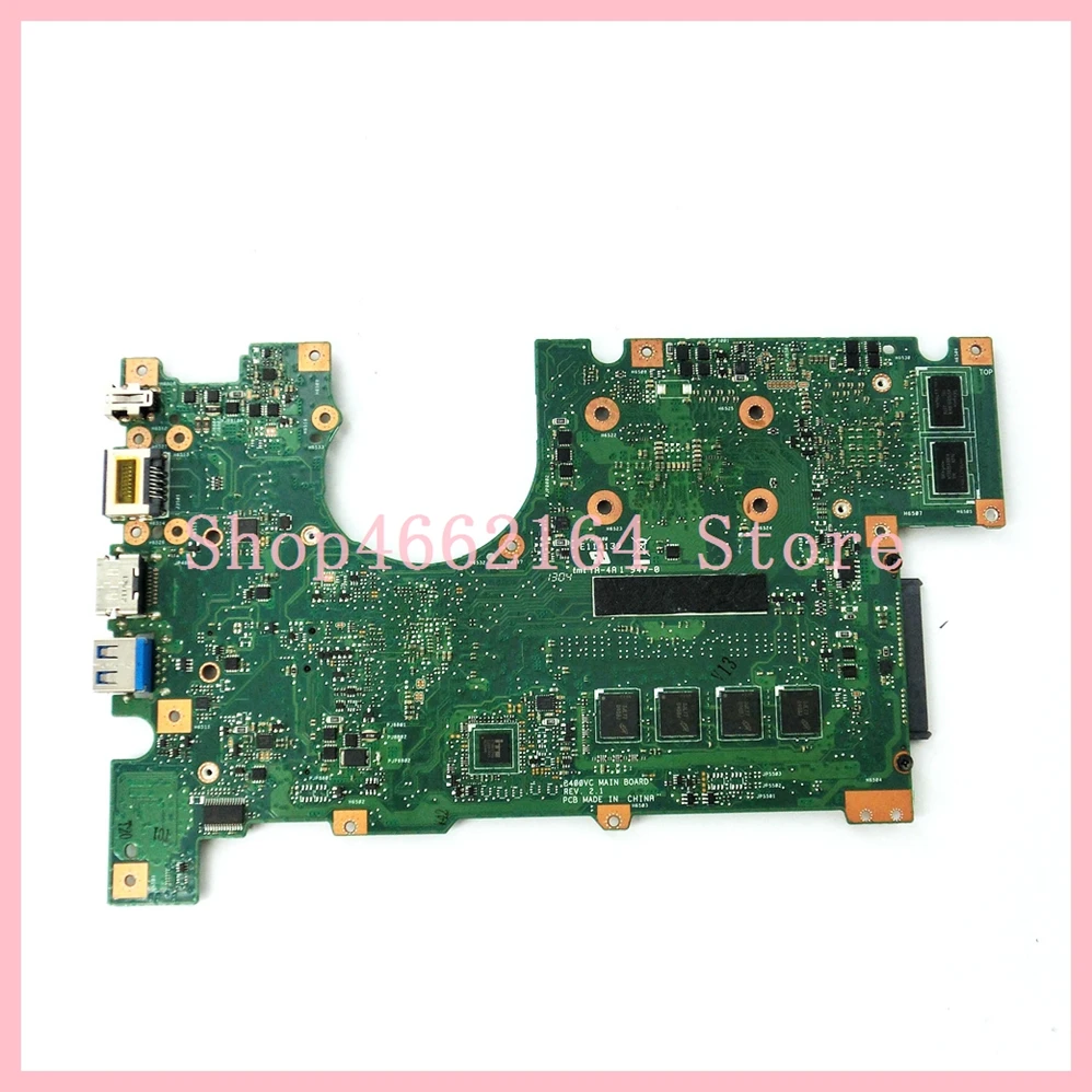 X202E اللوحة 2 GB 847 CPU REV 2.0 ل ASUS S200 S200E X202 X202E X201EP X201EV X201E اللوحة المحمول USB 3.0 اختبار موافق