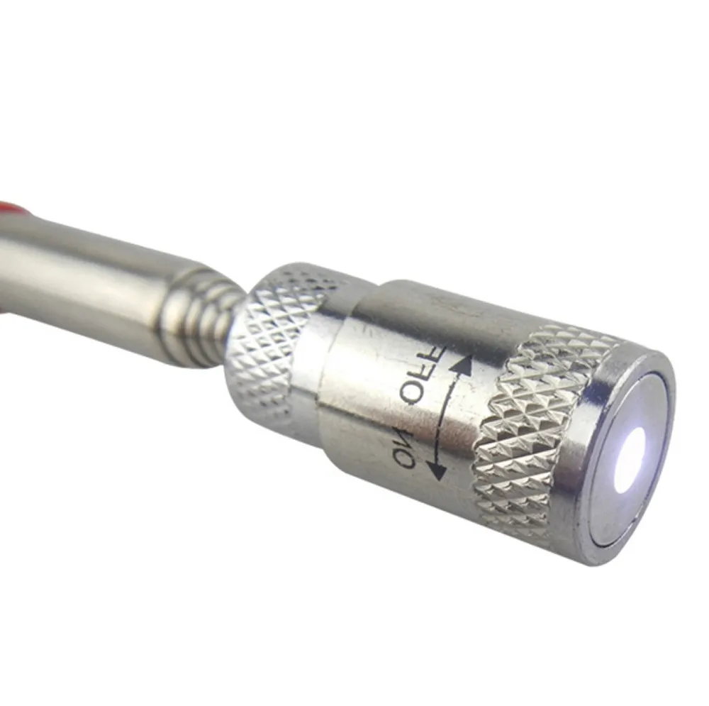 1ks magnetický mini LED magnet nástroj teleskopický vyzvednout - Sady nástrojů - Fotografie 5