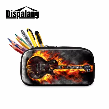 

Dispalang Art Pencil Case for Girls Large Viollin Print School Pencil Bag Students Zipper Pen Set Women Cosmetic Cases Pattern