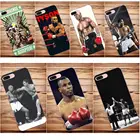 @1 iPhone X 4 4S 5 5C 5S SE 6 6S 7 8 Плюс Мото G G2 G3 Pattern ТПУ Мягкая крышка телефона Чехол Тайсон ✔