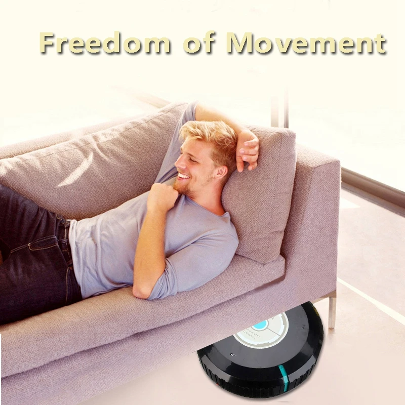 

Cleaner Robot Cleaning Home Automatic Mop Dust Cleans Sweeping black