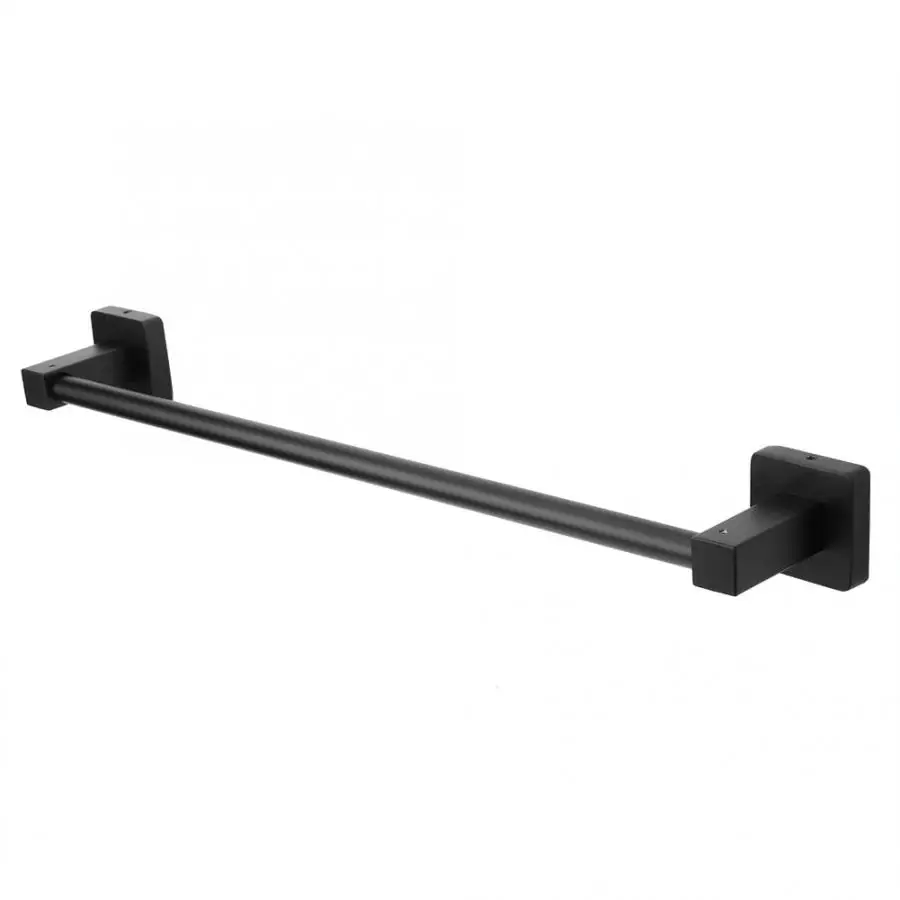 

60cm Polished Towel Rack Holder Stainless Steel Wall Mounted Towels Storage Shelf Rack Hanging Rail bath towel rail