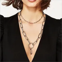 KMVEXO металлический чокер ожерелье s панк Рок эффектное ожерелье для женщин готические ювелирные украшения колье Femme модные украшения