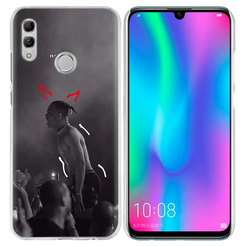 Чехол Rap Singer XXXTentacion для huawei Honor 8X Y9 9 10 Lite Play 8C 8S 8A Pro V20 20i 10i Y6 Y7 жесткий чехол для телефона из поликарбоната