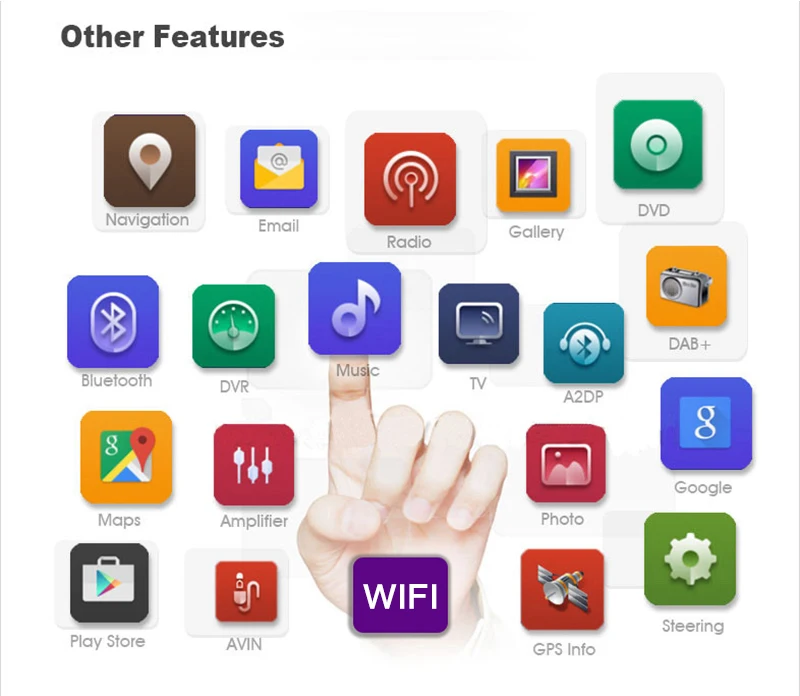 Cheap IPS SCREEN DSP 4G 2 din Android 9.0 CAR DVD PLAYER For VW Touareg T5 Transporter Multivan GPS radio multimedia navigation pc 5