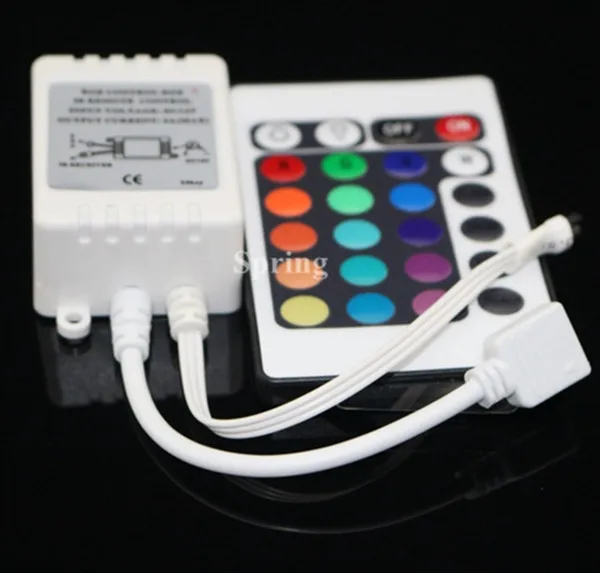 

Free shipping DC12V 24 Keys IR Remote Controller