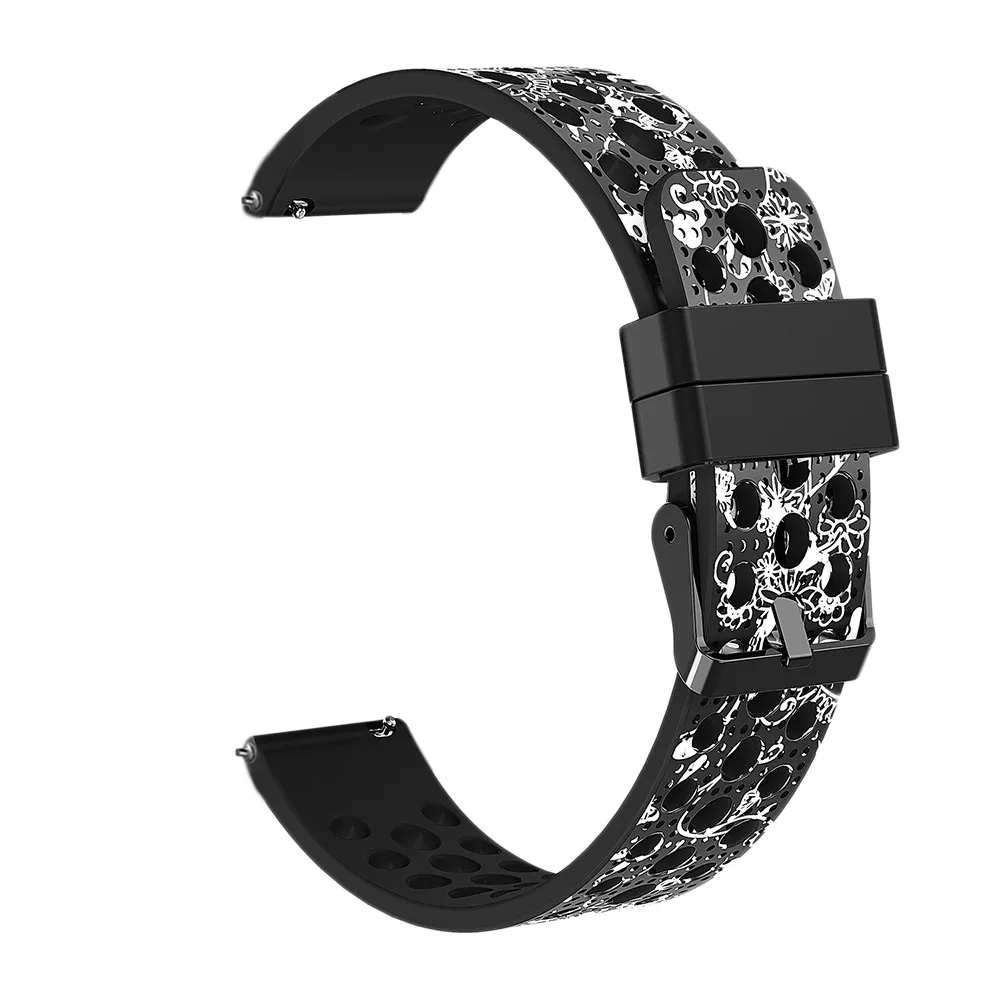 Силиконовый ремешок для часов Samsung Gear S3 Frontier Классический 22 мм 2019|Ремешки часов| |