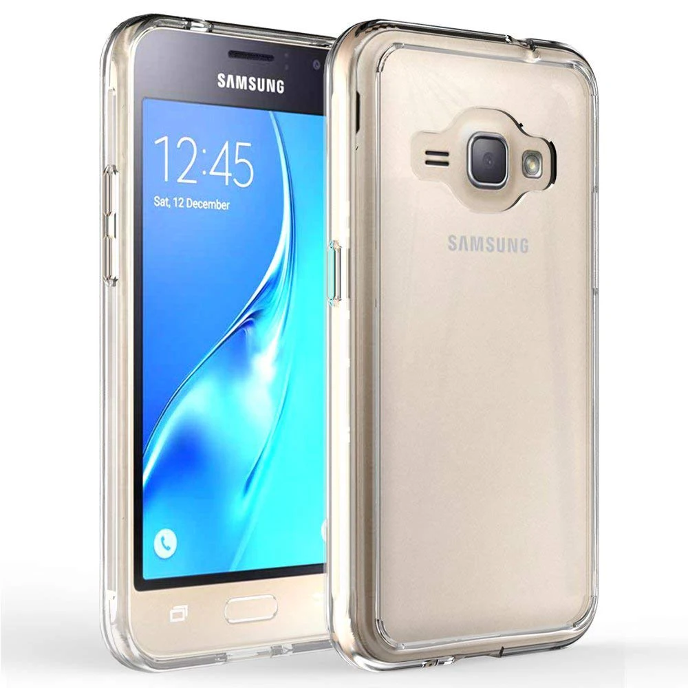 Чехол для samsung Galaxy J1 TPU Силиконовый прочный прозрачный мягкий чехол J100F J100FN