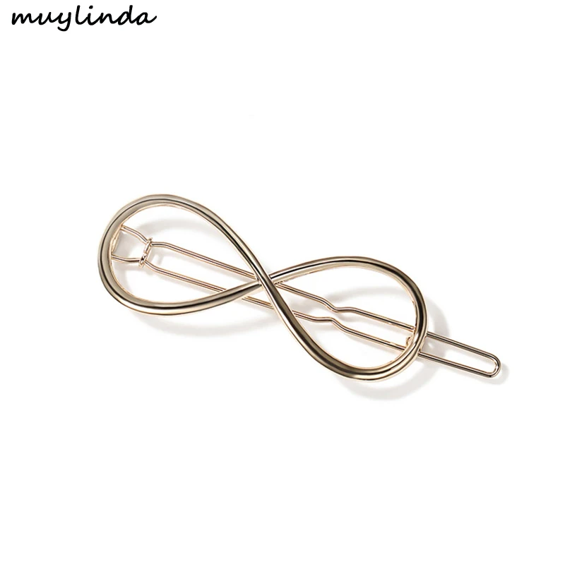 Buy Top Branded Design Infinity Metal Hairpins Clips