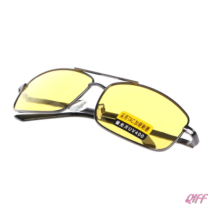 Желтые солнцезащитные очки поляризованные линзы ночного видения вождения UV 400 очки GRT