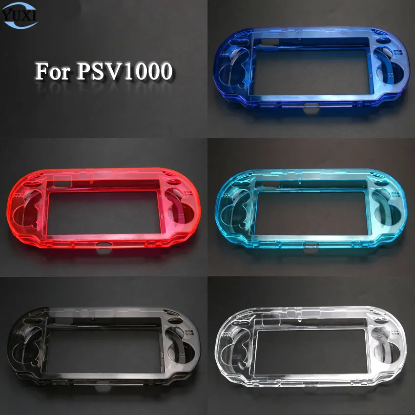 Прозрачный жесткий чехол YuXi защитный чехол-накладка для Sony psv1000 Psvita PS Vita PSV 1000