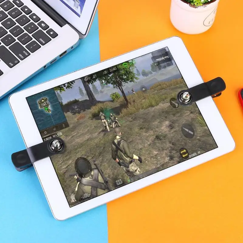 2Pcs Aim Key Free Fire Button for Pubg Tigger Mobile Game Joystick for Pubg Controller Game Accessories for iPad Android Tablet