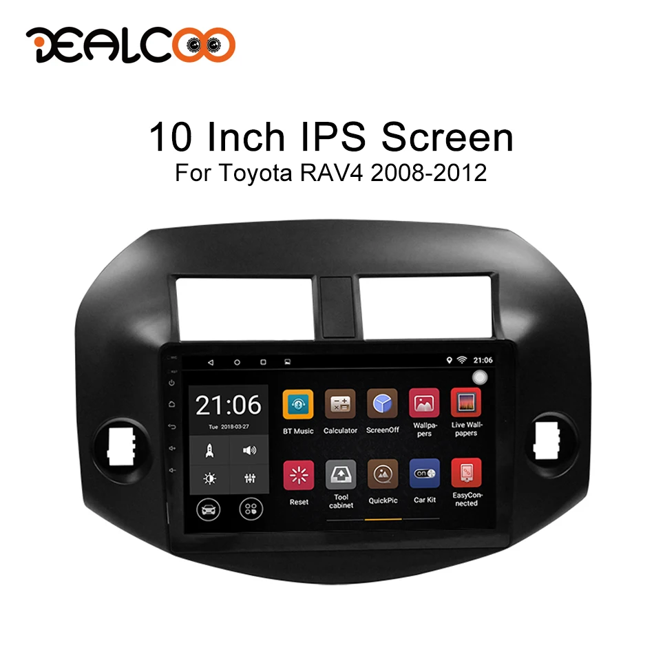 

Dealcoo Car Central Multimidia Android 2 Din Car Radio GPS Android 2din Android Radio 2 Din Autoradio Android for Toyota RAV4
