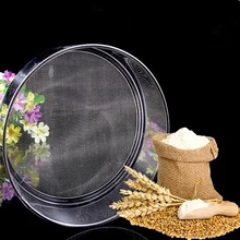 60 Сетчатое ультратонкое сито из нержавеющей стали 304 порошковое сито 15 см сито сахарный порошок Бытовая кухонная утварь для выпечки Фильтр Инструменты