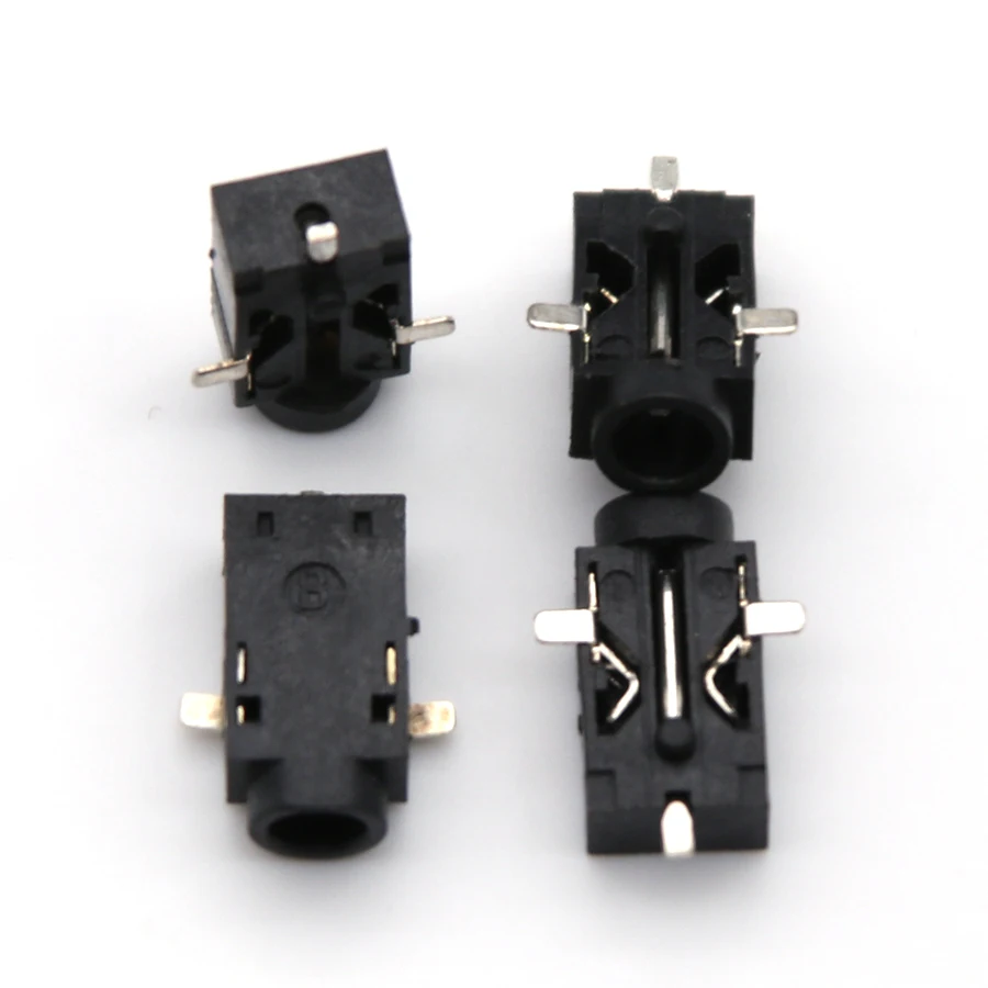 

100 шт. стол, PDA широкое использование 3pin SMT разъем питания, разъем постоянного тока, диаметр отверстия 2,5 мм Pin 0,7 мм, размер 9.5x5x3мм