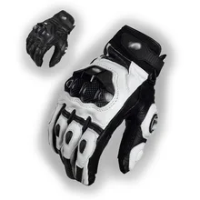 Sports Outdoor Motorcycle Gloves Racing Cross Country Vehicle Leather Carbon Fiber Protective Gears Riding Full Finger Gloves