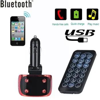 

Car-styling Bluetooth Car Kit MP3 Player FM Transmitter Wireless Radio Adapter USB Charger 621