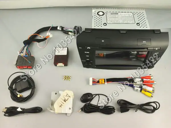 Sale Android 8.0 CAR Audio DVD player FOR MAZDA 3 2004-2009 gps Multimedia head device unit receiver BT WIFI 27