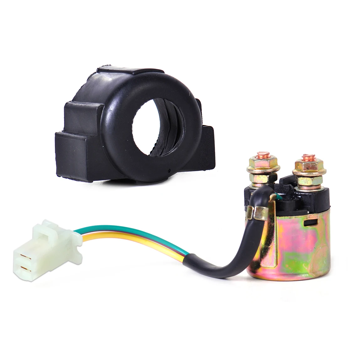 2 проводное подключение DWCX для мотоцикла стартерное реле соленоид Yamaha XV750 Virago SR185