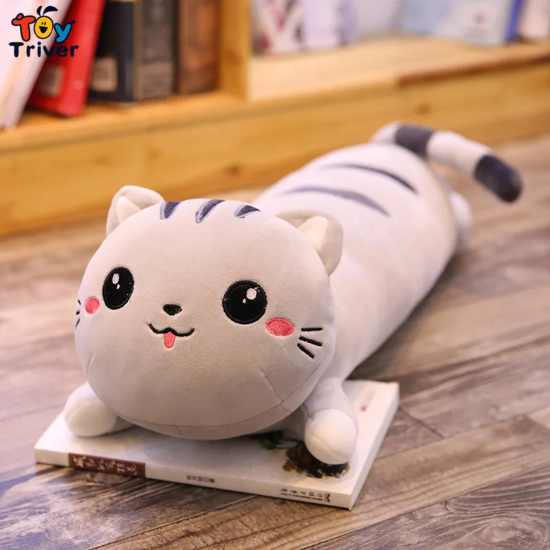 Кошка мягкая длинная. Plush Toys кот подушка. Plush Toys игрушка мягконабивная кошка подушка. Длинный кот мягкая игрушка. Длинный котик игрушка подушка.