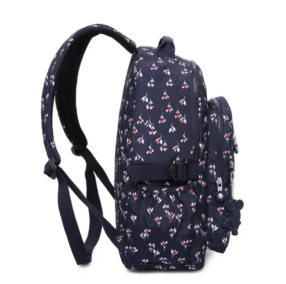 نمط Preppy المرأة على ظهره النايلون على ظهره الحقائب المدرسية للفتيات المراهقات الظهر الإناث السفر حقيبة Mochila Femini 983