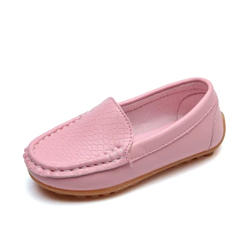 

Children Shoes Girls Boys Leather Shoes 2020 Spring Summer Flats Comfortable Soft Sole Mocassins Boy Loafers Casual Kids Shoes