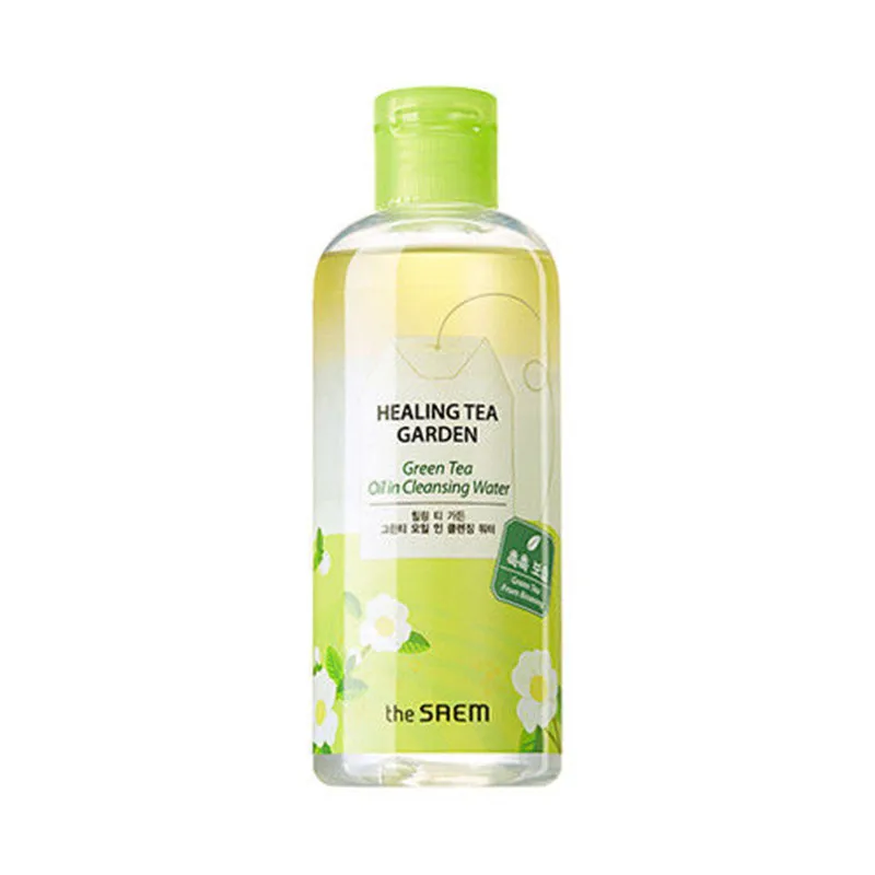 

THE SAEM Healing Tea Garden Green Tea Cleansing Water 300ml Facial Cleanser Oil-control Mineral Spring Replenishment