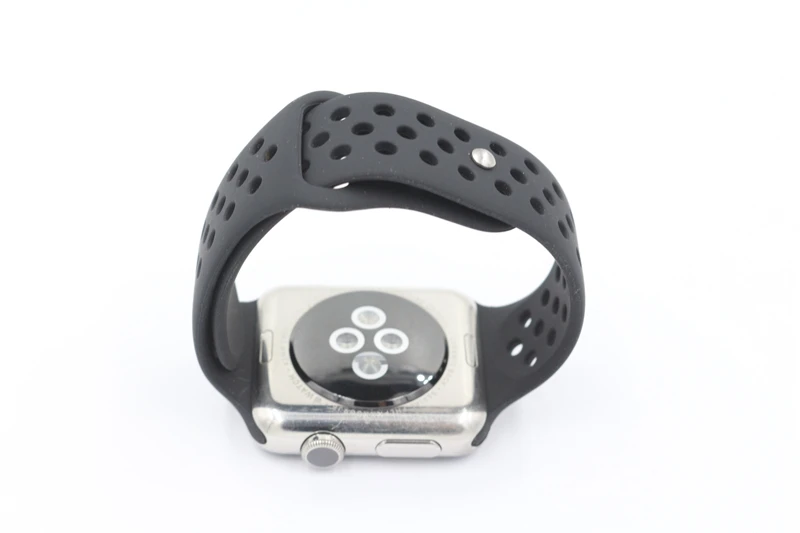 URVOI ремешок для apple watch 5 4 3 2 1 силиконовый ремешок для iwatch sport band с лёгкие дышащие одноцветные 40 мм 44 мм