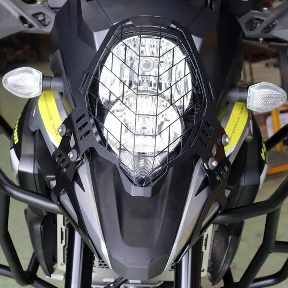 Nrpfell Headlight Cover Grille Mesh Guard for DL250 V-Strom DL 250 Motorcycle Accessories