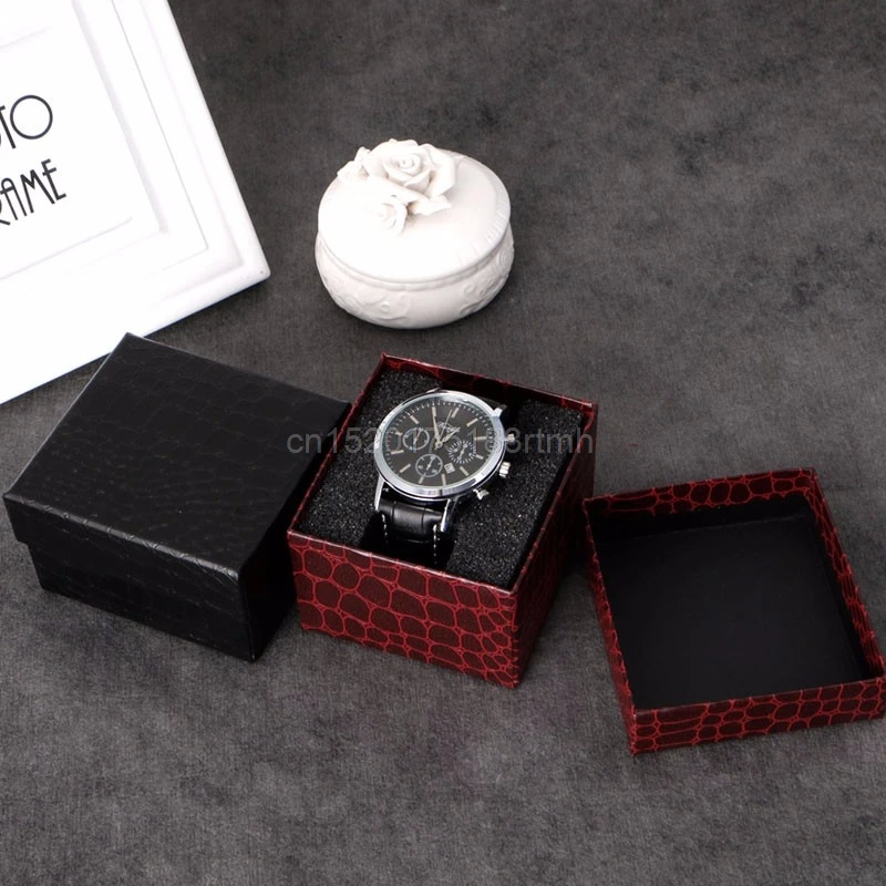 Прочный подарок Дисплей Коробка Чехол подарок для браслет ювелирные часы Коробки