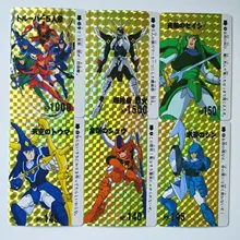 9 шт./компл. йоройден-Самурайские воины Ронин Игрушки Воины хобби Хобби Коллекционные игры Коллекция аниме-открытки